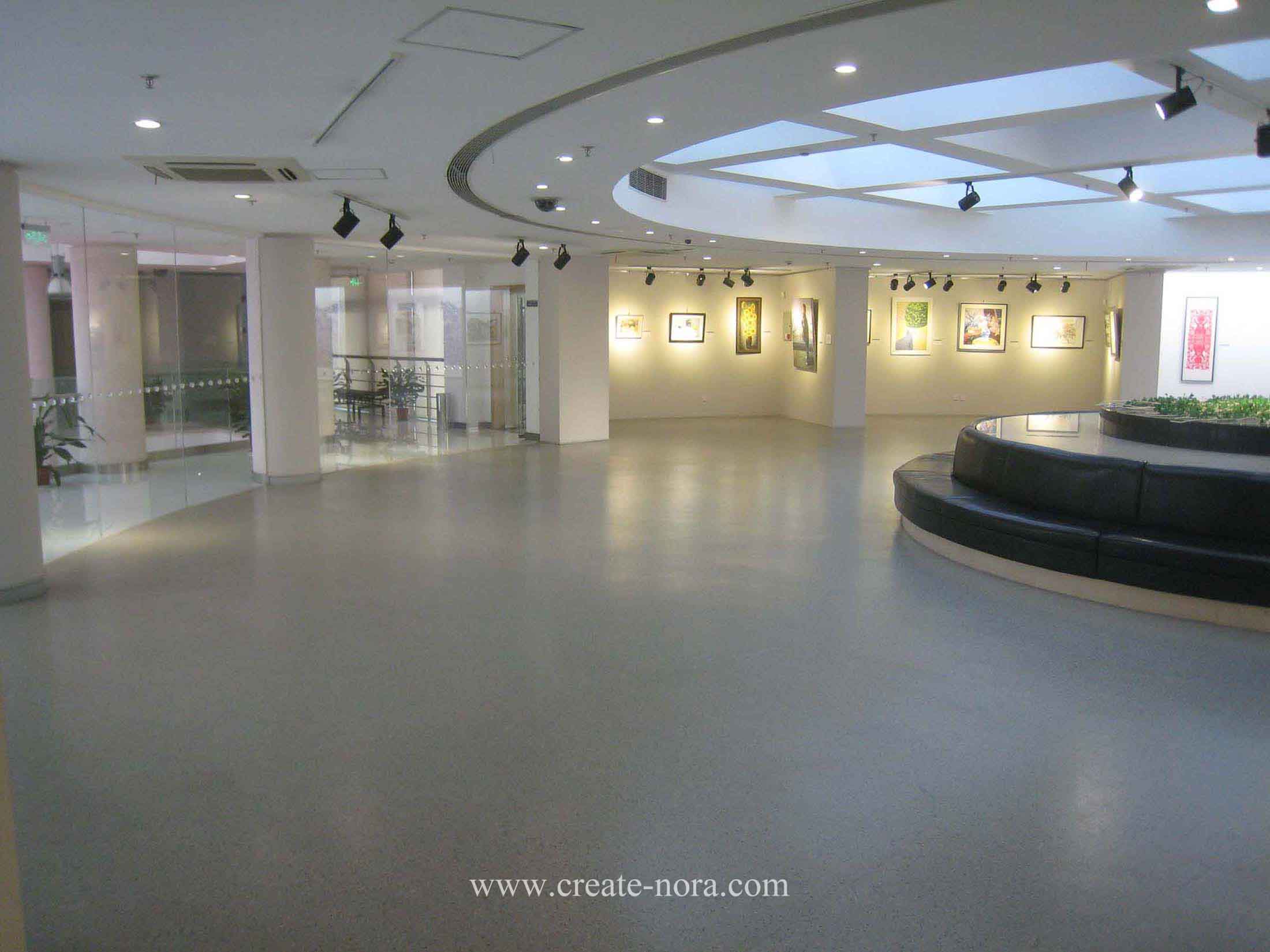 the photo of nora rubber flooring in Songjiang Art Museum 3